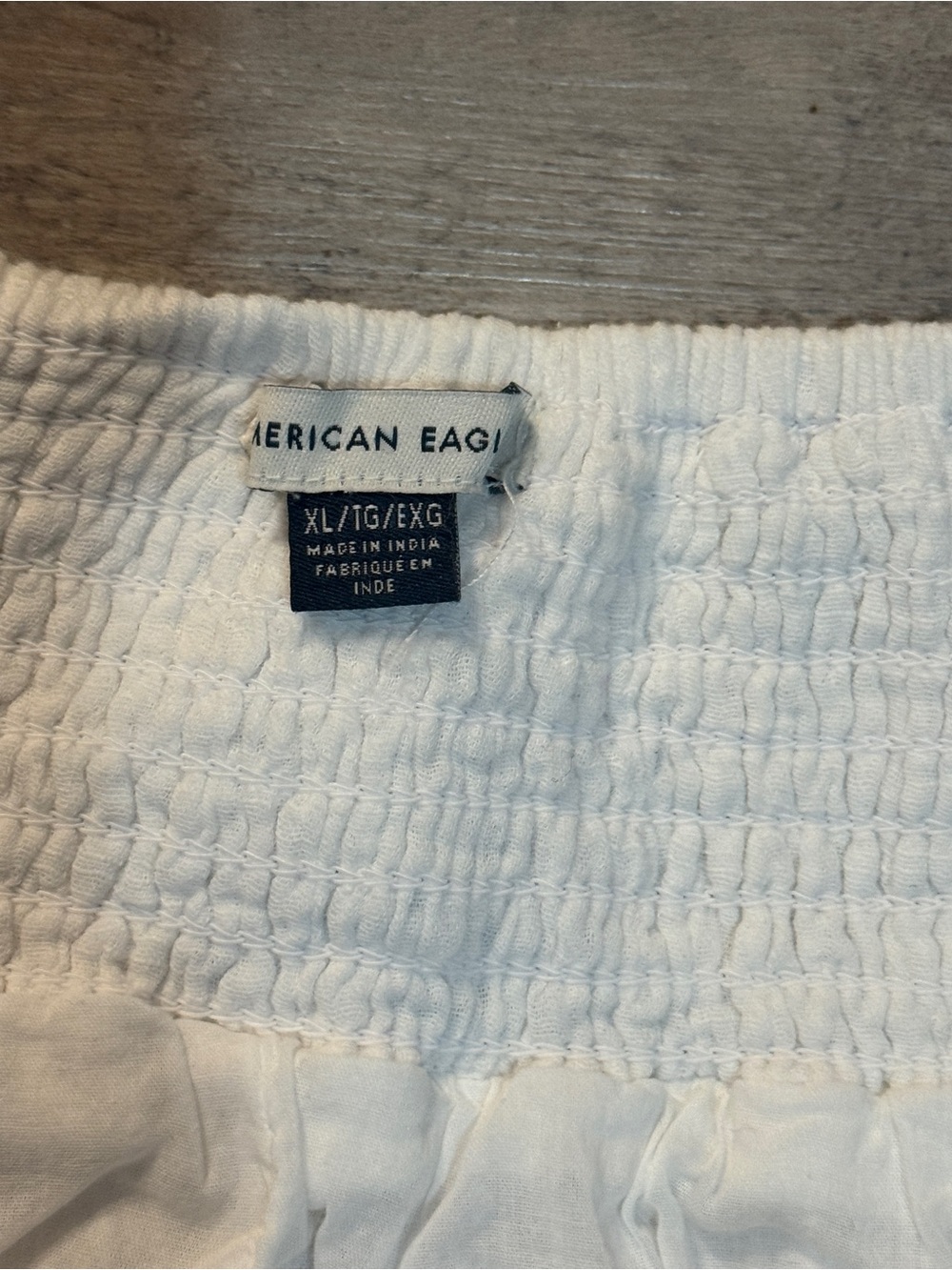American Eagle White Ruffled Maxi Skirt, xl - Picture 2 of 4
